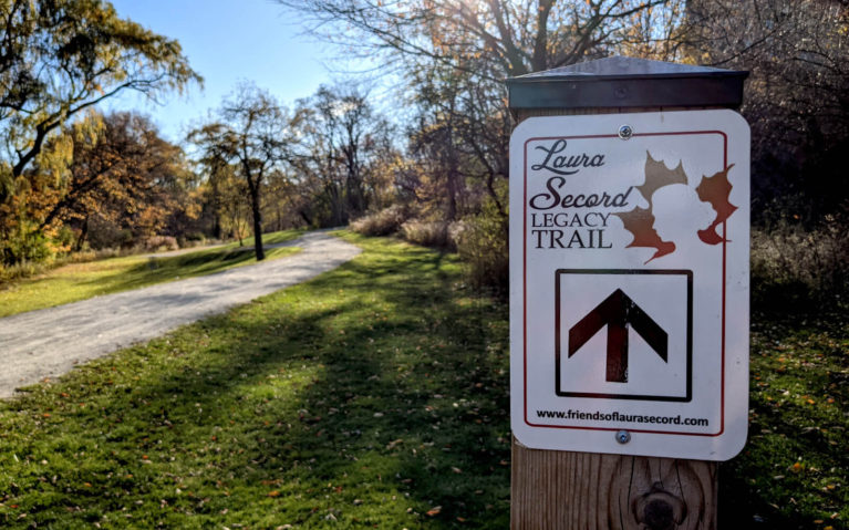 One of the Signs for the Laura Secord Legacy Trail :: I've Been Bit! Travel Blog