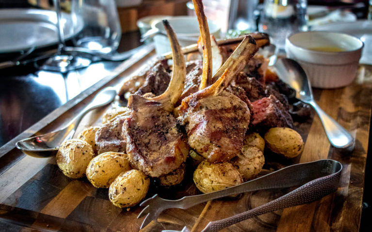 Lamb Platter at Quattro Vinotecca, One of the Top Restaurants in Sault Ste Marie :: I've Been Bit! Travel Blog