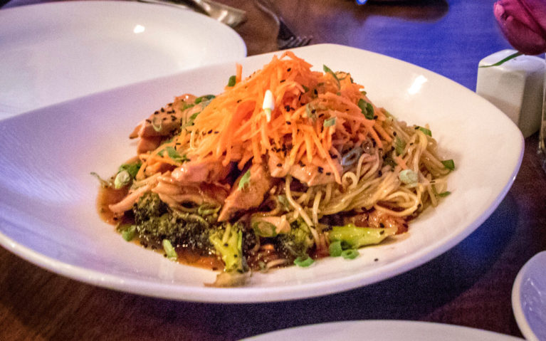 Korean Fire Noodles from The View in Sault Ste Marie :: I've Been Bit! Travel Blog