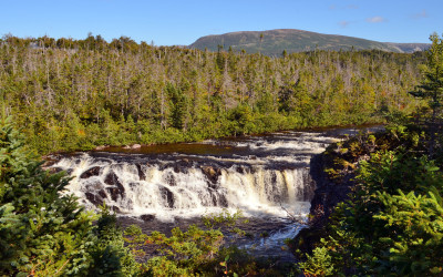 Beautiful Shot of Baker's Brook Falls :: I've Been Bit! A Travel Blog