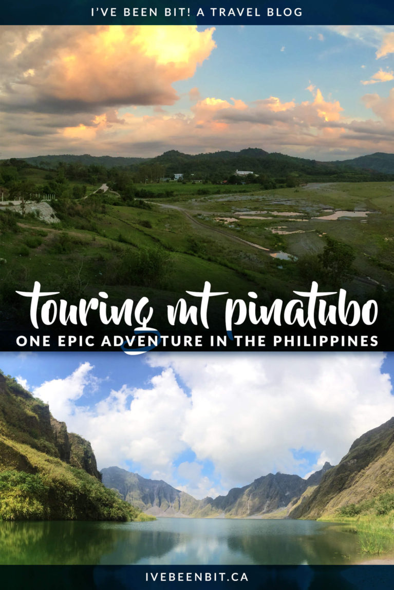 Located in Zambales in The Philippines, Mt Pinatubo is a must-do excursion when visiting the country. Inside you'll find all the details you need as well as what to expect when hiking to Mount Pinatubo's famous Crater Lake. | Must Do Activities in The Philippines. Hiking in The Philippines. | #Travel #Asia #ThePhilippines | IveBeenBit.ca
