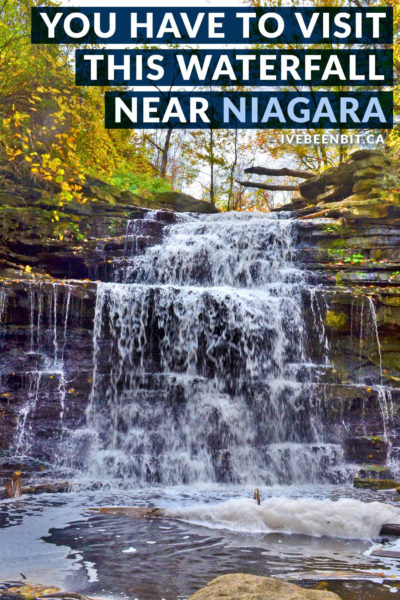 Whether you're making your way to Niagara Falls or just going hiking on a beautiful day, you'll have a blast at Beamer Falls Conservation Area! Things to do close to Toronto Ontario. Waterfalls in Ontario. Waterfalls in Niagara. | #Travel #Canada #Ontario #Waterfalls #Niagara #Hiking | IveBeenBit.ca