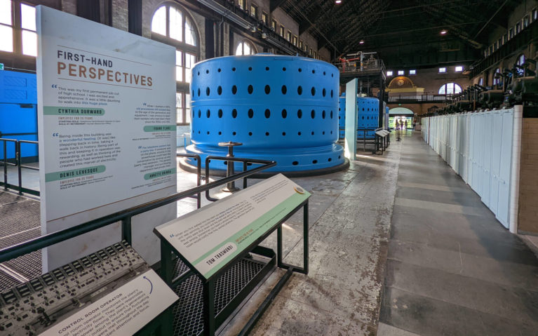 Main Floor of the Niagara Parks Power Station :: I've Been Bit! Travel Blog