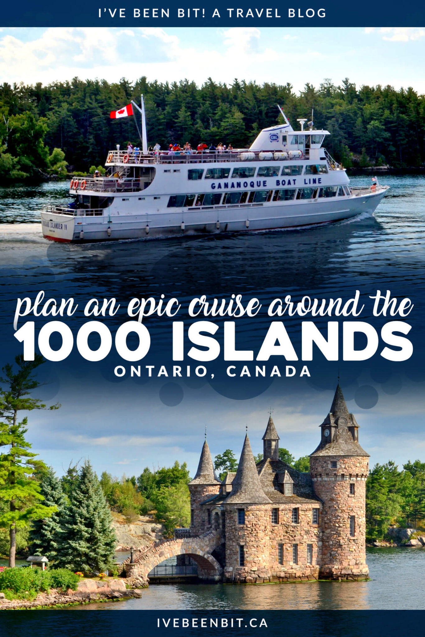 1000 island cruise route