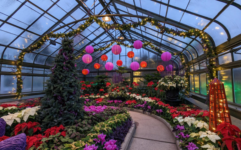 Inside the Floral Showhouse During Christmas :: I've Been Bit! Travel Blog