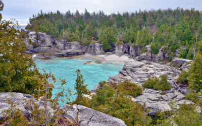 View of Indian Head Cove From The Grotto :: I've Been Bit! Travel Blog