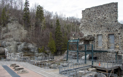 Ruins of La Pulperie de Chicoutimi :: I've Been Bit! A Travel Blog