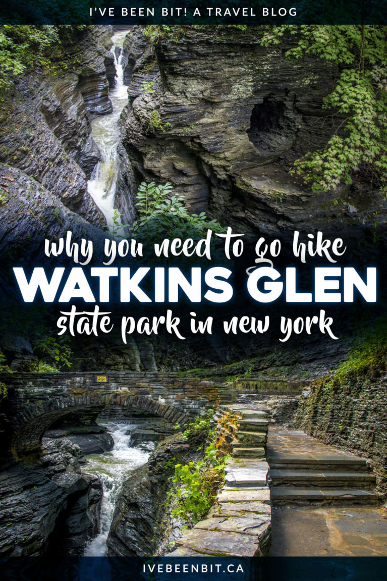 Looking for some epic hiking in New York State? You have to head to Watkins Glen State Park! | Hiking Near Watkins Glen | Watkins Glen State Park Hiking | Watkins Glen State Park Things to Do | Watkins Glen State Park Photography | Watkins Glen NY | New York Hiking Trails | Hiking in New York State | Hiking in Upstate New York | #Travel #Hiking #Summer #NewYork | IveBeenBit.ca