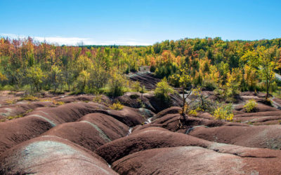 Credit Valley Conservation's Cheltenham Badlands :: I've Been Bit! A Travel Blog