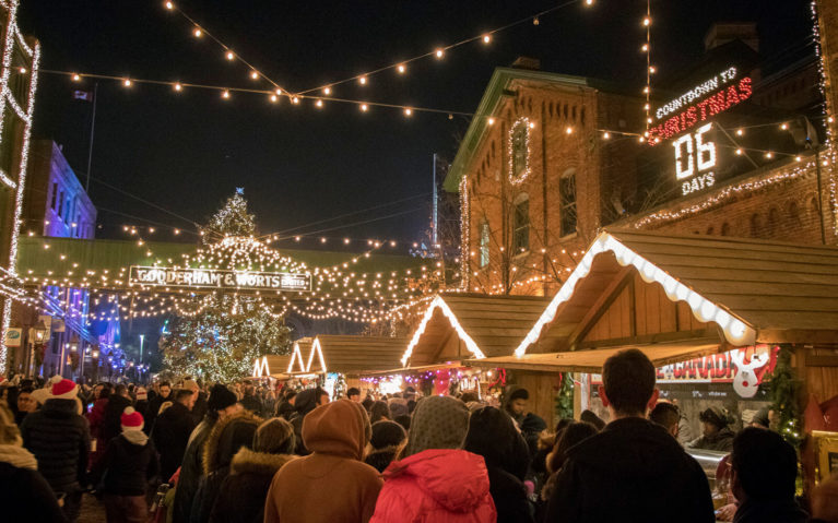 The Toronto Christmas Market Now Known as Distillery Winter Village :: I've Been Bit! Travel Blog