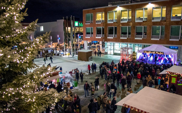 A Scene from Canada's First Christkindl Market in Kitchener, Ontario :: I've Been Bit! A Travel Blog