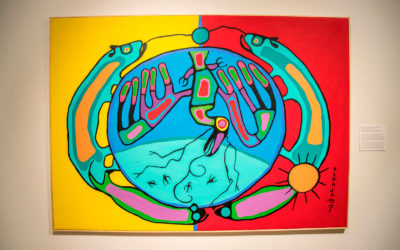 Norval Morrisseau's Thunderbird Evolution :: I've Been Bit! Travel Blog