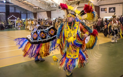 Indigenous Dancers in Their Regalia at the Gathering at the Rapids Pow Wow :: I've Been Bit! Travel Blog