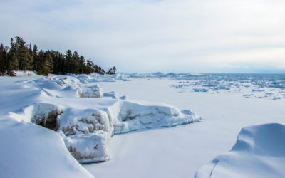 Ontario's Infamous Ice Caves on Lake Superior Near Sault Ste Marie :: I've Been Bit! Travel Blog