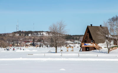 Sudbury Ontario's Ramsey Lake Skate Trail :: I've Been Bit! Travel Blog