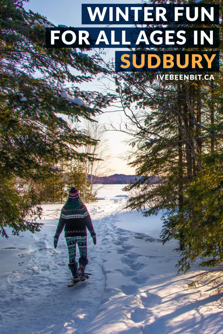 Even when the temperatures are chilly, there are so many winter activities in Sudbury to make the most of Ontario's colder months! Here are some travel ideas for a weekend itinerary for a winter trip to Sudbury, Ontario | #Travel #Canada #Ontario #NorthernOntario #Sudbury #WinterTravel | IveBeenBit.ca