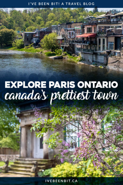 If you're looking for a memorable way to experience Paris Ontario, this is it! You'll enjoy good eats & so much more on a Tasty Road Trip with Jan! Things to do in Paris Ontario. Paris Ontario Guide. | #Travel #Canada #Ontario #Paris #Food #FoodTour | IveBeenBit.ca