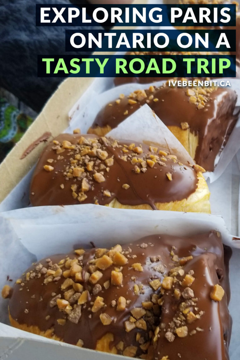 Looking to explore more of small-town Ontario? A food tour of Paris Ontario is not to be missed! You'll enjoy good eats & so much more on a Tasty Road Trip with Jan! Things to do in Paris Ontario. Paris Ontario Guide. | #Travel #Canada #Ontario #Paris #Food #FoodTour | IveBeenBit.ca