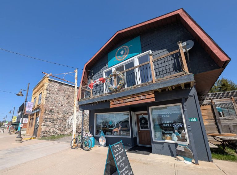 Storefronts Along Highway 17 in Bruce Mines :: I've Been Bit! Travel Blog