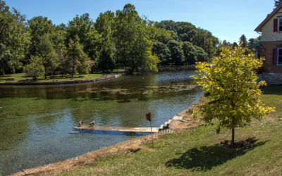 View of Children's Lake in Boiling Springs PA :: I've Been Bit! Travel Blog