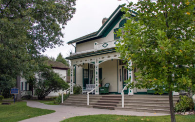 Outside Views During the Summer of the Bell Homestead National Historic Site in Brantford :: I've Been Bit! Travel Blog