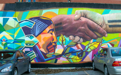 One of the Beautiful Murals in Brantford, Ontario :: I've Been Bit! Travel Blog