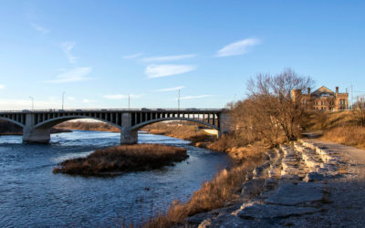 Views from the Hiking Trail Along the Grand River in the Heart of Town, One of the Free Things to Do in Brantford :: I've Been Bit! Travel Blog