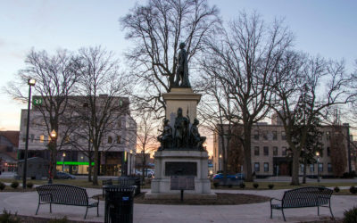 Thayendanegea (Joseph Brant) Statue in Brantford's Victoria Park :: I've Been Bit! Travel Blog