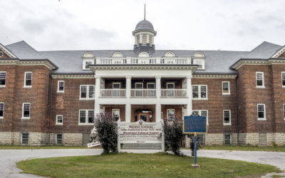 View of the Mohawk Institute Building, Canada's First Residential School Which Sits Beside the Woodland Cultural Centre in Brantford :: I've Been Bit! Travel Blog