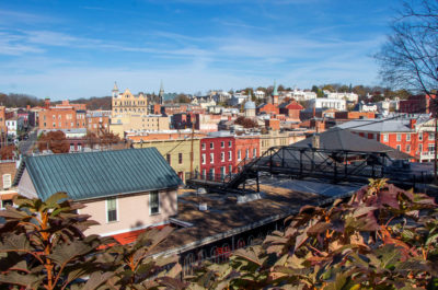 View of Staunton from Woodrow Park :: I've Been Bit! Travel Blog