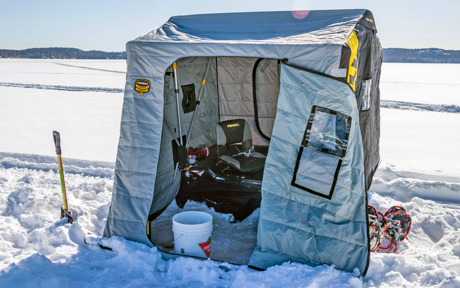 246-Ice-Fishing-Shelter-Windy-Lake » I've Been Bit! Travel Blog