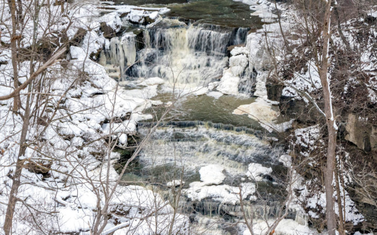 Rockway Falls in Winter :: I've Been Bit! Travel Blog
