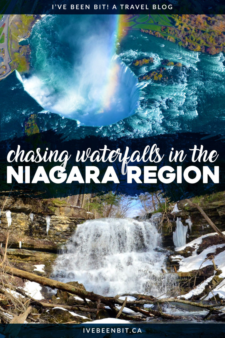 Niagara Falls isn't the only natural beauty you should see! Don't miss these waterfalls in Niagara Region, not including Ontario's most iconic waterfall. Waterfalls in Ontario. Waterfalls in Canada. Canadian waterfalls you have to hike to. | #Travel #Canada #Ontario #NiagaraFalls #NiagaraRegion #Hiking | IveBeenBit.ca