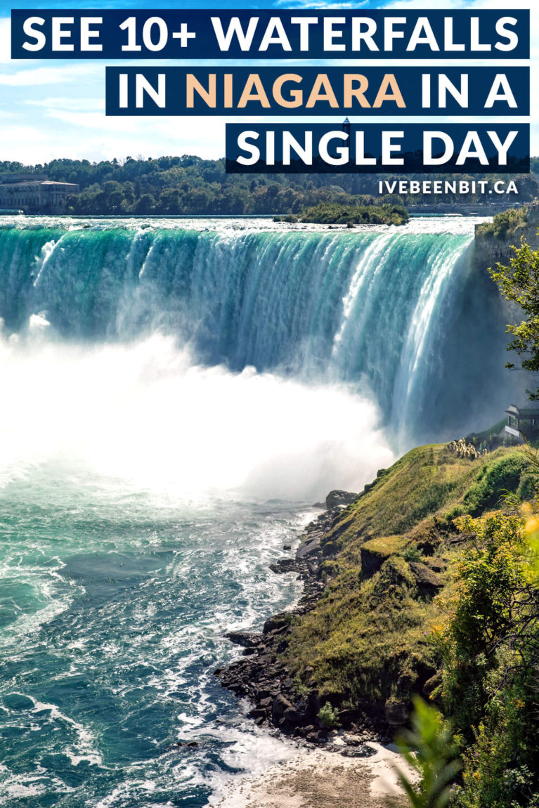 Niagara Falls isn't the only natural beauty you should see! Don't miss these waterfalls in Niagara Region, not including Ontario's most iconic waterfall. Waterfalls in Ontario. Waterfalls in Canada. Canadian waterfalls you have to hike to. | #Travel #Canada #Ontario #NiagaraFalls #NiagaraRegion #Hiking | IveBeenBit.ca