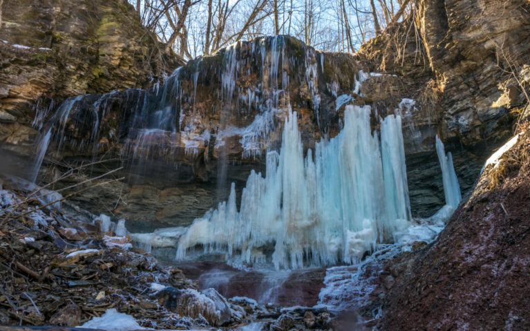 Hilts Falls near Flesherton in Grey County Ontario :: I've Been Bit! Travel Blog