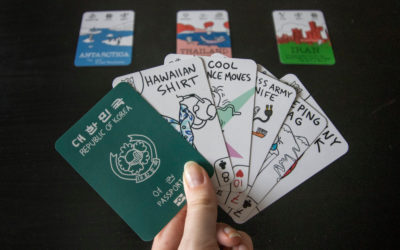 Set of Cards for the Itchy Feet Game :: I've Been Bit! Travel Blog