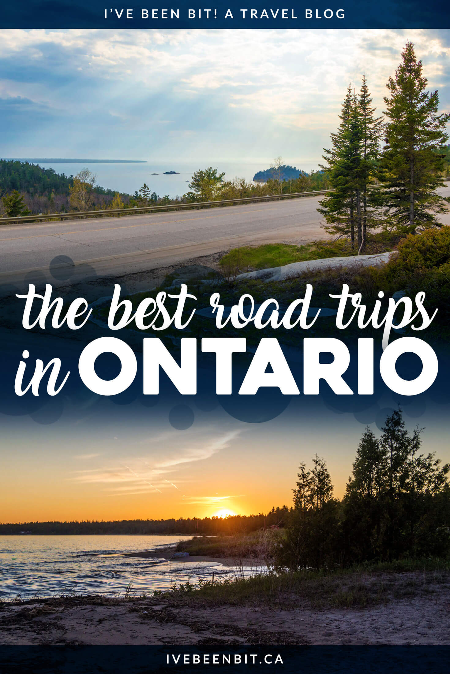There are so many amazing places to go on a road trip in Ontario. Whether you're looking for day trips from Toronto, weekend adventures or longer excursions, these are the best Ontario road trips you have to experience! | #Travel #Canada #Ontario #RoadTrip #Toronto | IveBeenBit.ca