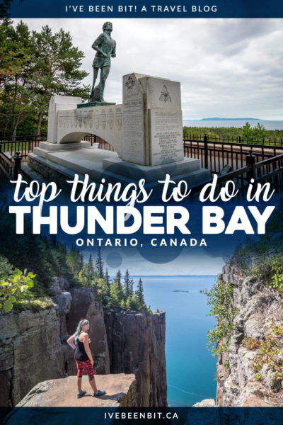 It may be a long drive from Southern Ontario but Thunder Bay is worth the trek. This guide to Thunder Bay has everything you need to plan your trip. With things to do in Thunder Bay, where to eat in Thunder Bay & what Thunder Bay hotels to stay at, you're guaranteed to have a memorable trip. | Thunder Bay Waterfalls | Thunder Bay Itinerary | Best 20+ Attractions in Thunder Bay | Thunder Bay Hikes | Where to Go in Ontario | Ontario Road Trips | IveBeenBit.ca