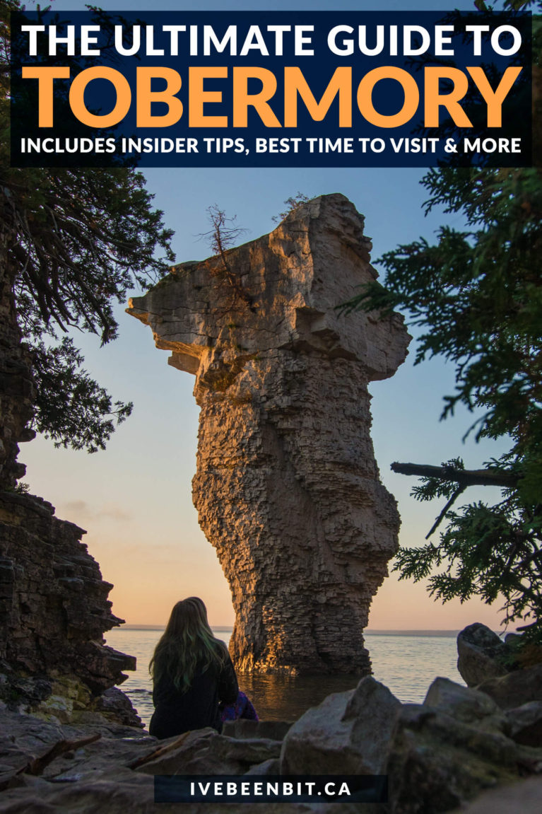 Planning a visit to the Bruce Peninsula? Don't miss these incredible things to do in Tobermory Ontario! | Tobermory Ontario Pictures | Tobermory Canada | Tobermory Ontario Grotto | What to Do in Tobermory | Where to Go in Tobermory | Place to See in Tobermory | Ontario Road Trip | Things to Do in Ontario | Ontario Travel | Weekend Getaways in Ontario | Road Trip to Tobermory | #Tobermory #Summer | IveBeenBit.ca