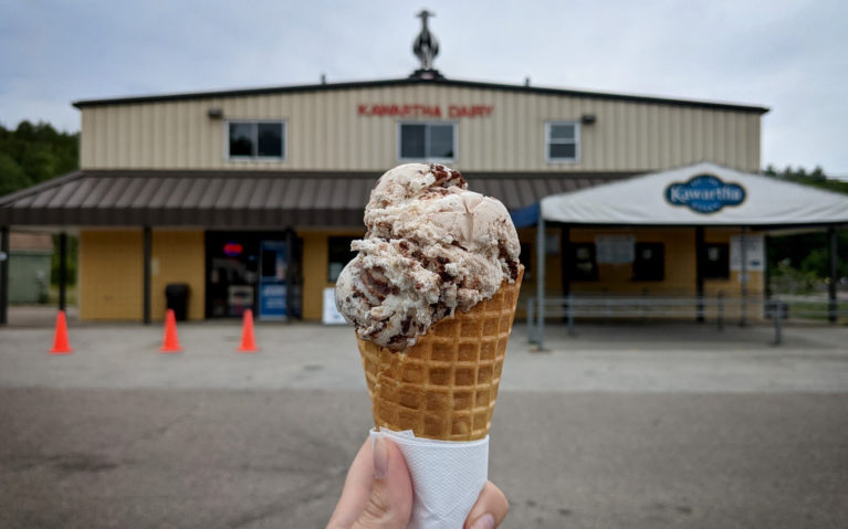 Ice Cream from Kawartha Dairy :: I've Been Bit! Travel Blog