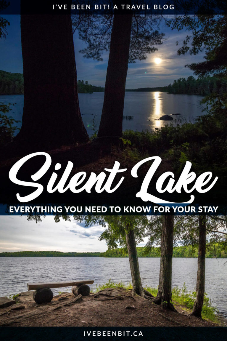 It's one of Ontario's most popular parks for a reason! Check out this epic guide to Silent Lake Provincial Park | Things to Do at Silent Lake Provincial Park | Ontario Parks Camping | Ontario Parks Road Trips | Ontario Provincial Parks | Ontario Parks Cabins | Silent Lake Cabins | Things to Do in Ontario Canada | Things to Do in Ontario This Summer | Ontario Parks Hiking | Ontario Hiking Trails | Kayaking in Ontario | Canoeing in Ontario | #Ontario #Travel #Summer | IveBeenBit.ca