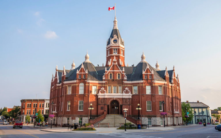 Stratford City Hall at Golden Hour :: I've Been Bit! Travel Blog