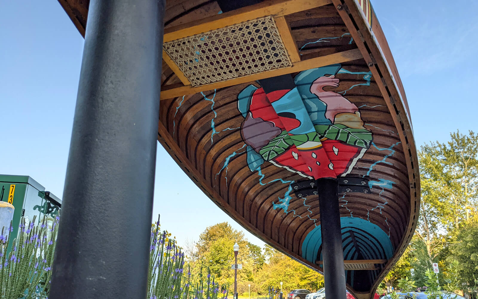 Jiimaan’ndewemgadnong Public Art Near Millennium Park in Peterborough :: I've Been Bit! Travel Blog