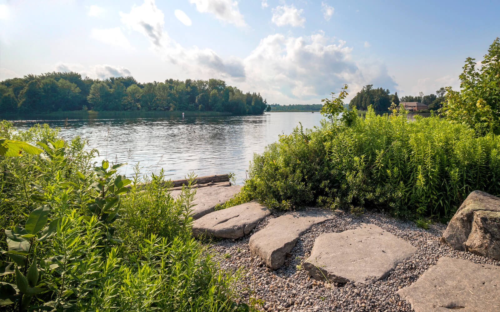 Views of Lake Katchewanooka from Isabel Morris Park in Lakefield :: I've Been Bit! Travel Blog