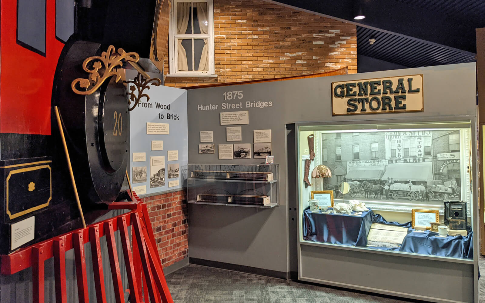 One of the Exhibits at the Peterborough Museum & Archives :: I've Been Bit! Travel Blog