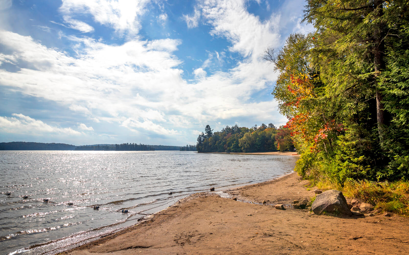 One of the Beaches at Mikisew Provincial Park :: I've Been Bit! Travel Blog