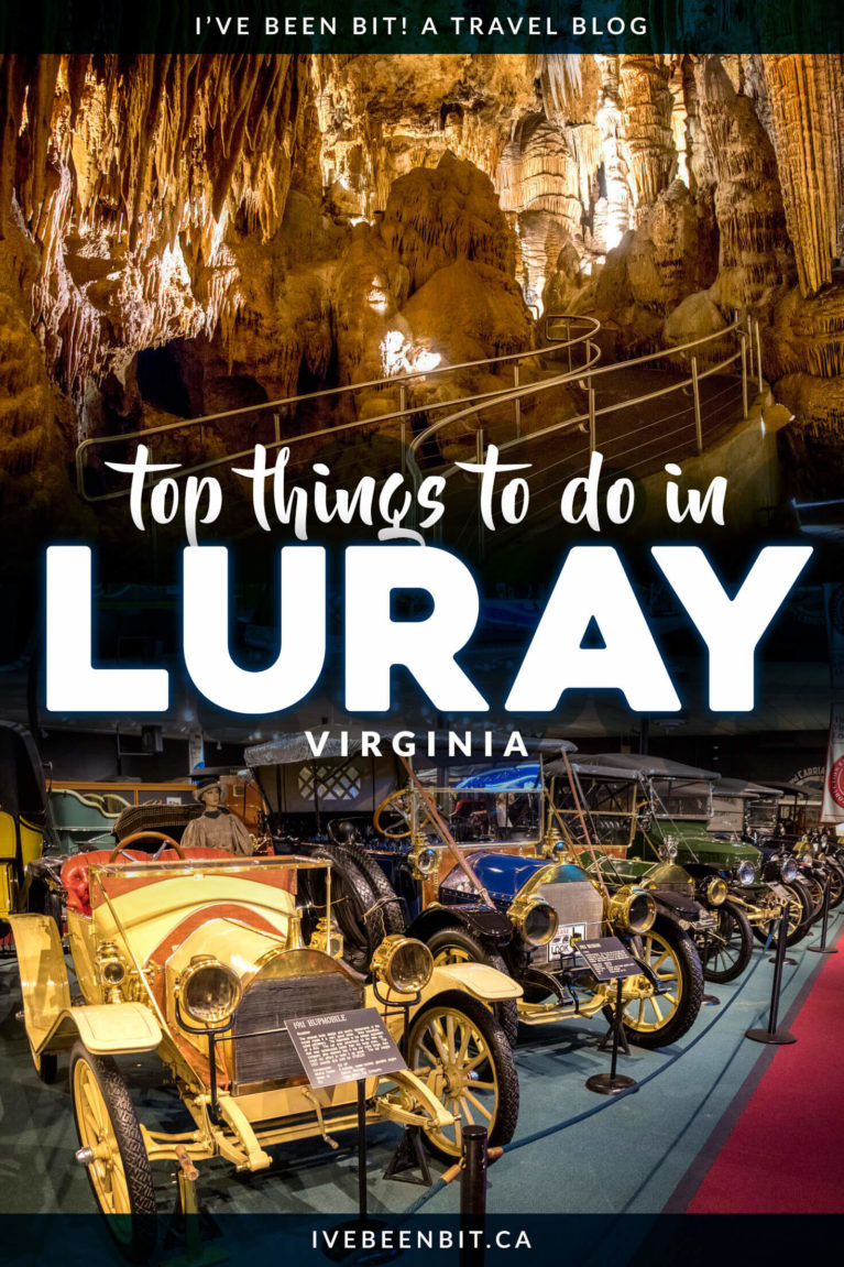 Planning a Virginia road trip? Don't miss this epic destination near Interstate 81! Here are the best things to do in Luray Virginia! | things to do in Luray VA | Luray Caverns Virginia Travel | What to Do in Luray Virginia | Virginia Road Trip Ideas | Place to Visit in Virginia | Virginia Travel Guide | Virginia Travel Photography | Virginia Travel Destinations | Virginia Travel Itinerary | #RoadTrip #Virginia #UnitedStates | IveBeenBit.ca