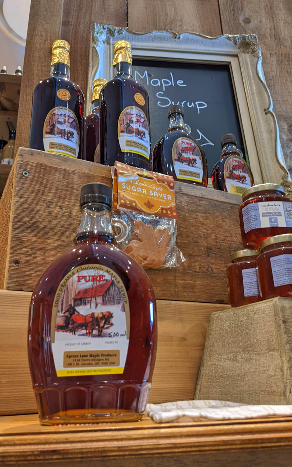 Maple Syrup Galore at Heatherlea Farm Shoppe :: I've Been Bit! Travel Blog
