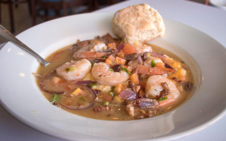 Low Country Shrimp and Grits at the Bonnie Blue Southern Market in Winchester :: I've Been Bit! Travel Blog