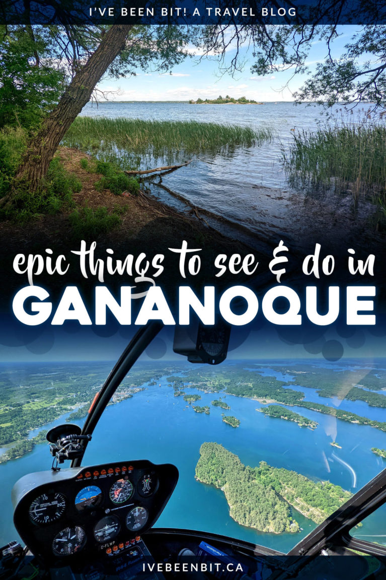 Things to Do in Gananoque Ontario | Thousand Islands Canada | Travel 1000 Islands Things to Do | Ontario Road Trips | Ontario Weekend Getaways | St Lawrence River | Kayaking in Ontario | Hiking in Ontario | Thousand Islands National Park | Cute Small Towns in Ontario | Small Towns to Visit in Ontario | Summer Weekend Getaways in Ontario | #1000Islands #Ontario #Canada #RoadTrip | IveBeenBit.ca